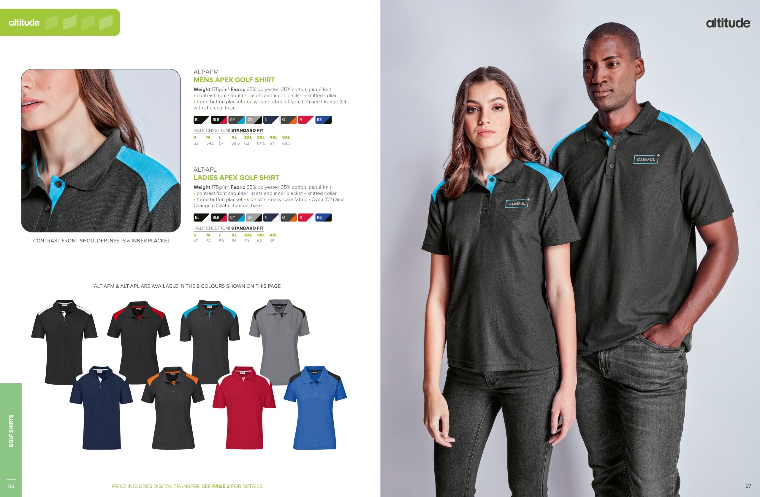 Ladies Apex Golf Shirt - Image 5