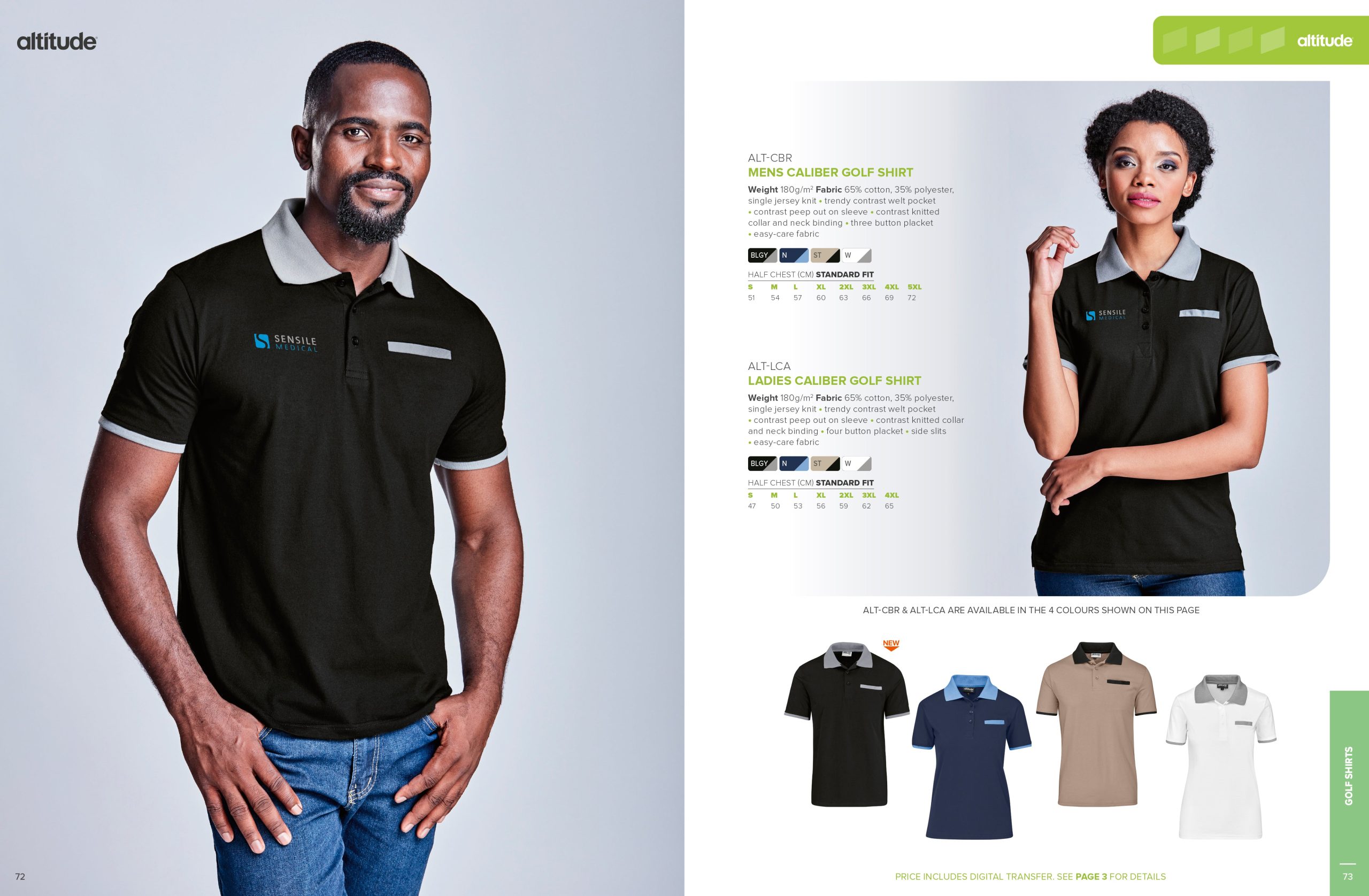 Ladies Caliber Golf Shirt - Image 7