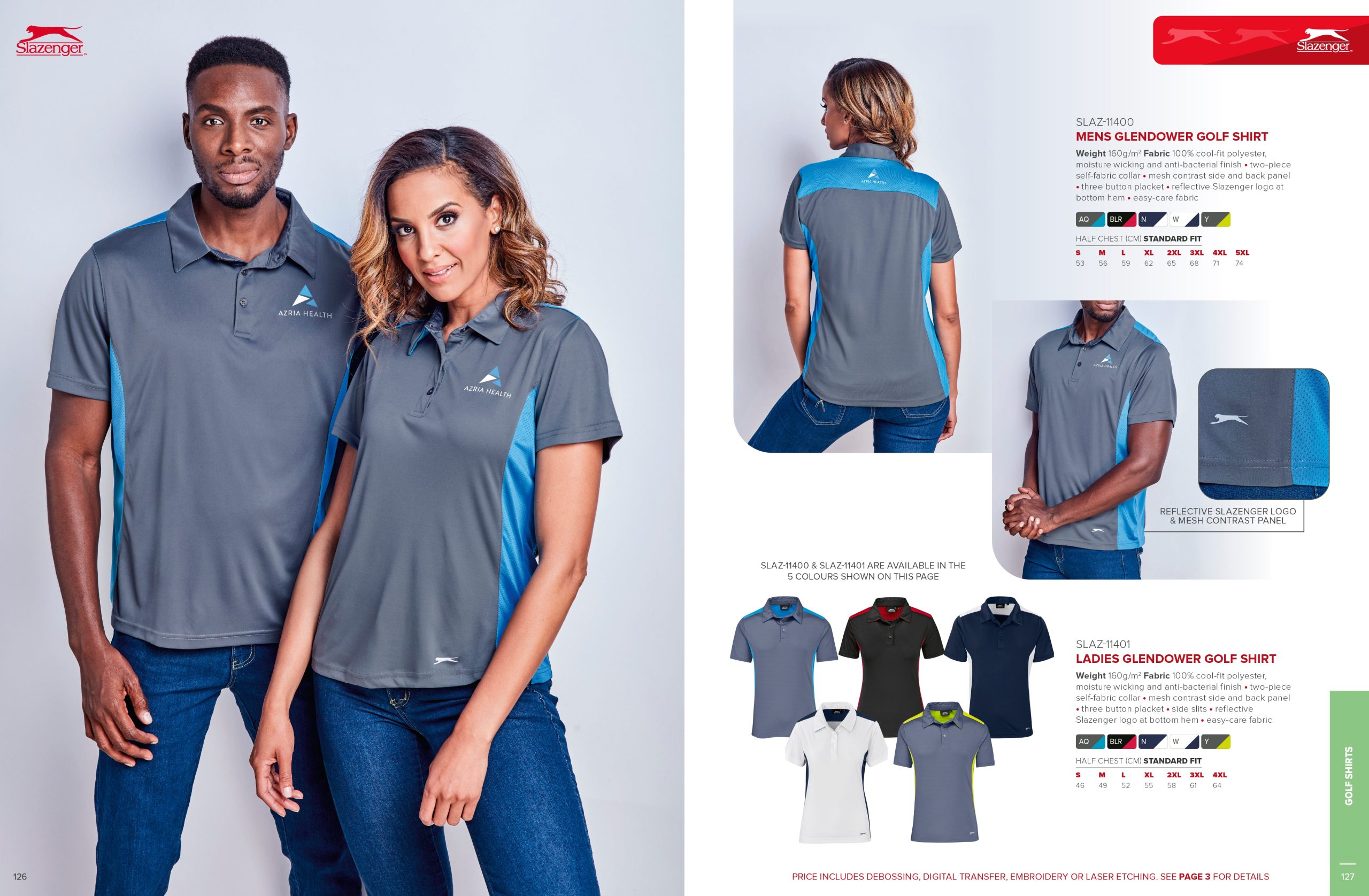 Ladies Glendower Golf Shirt - Image 15